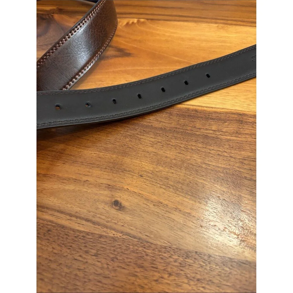 Leather Brown Mens Belts Size 54”